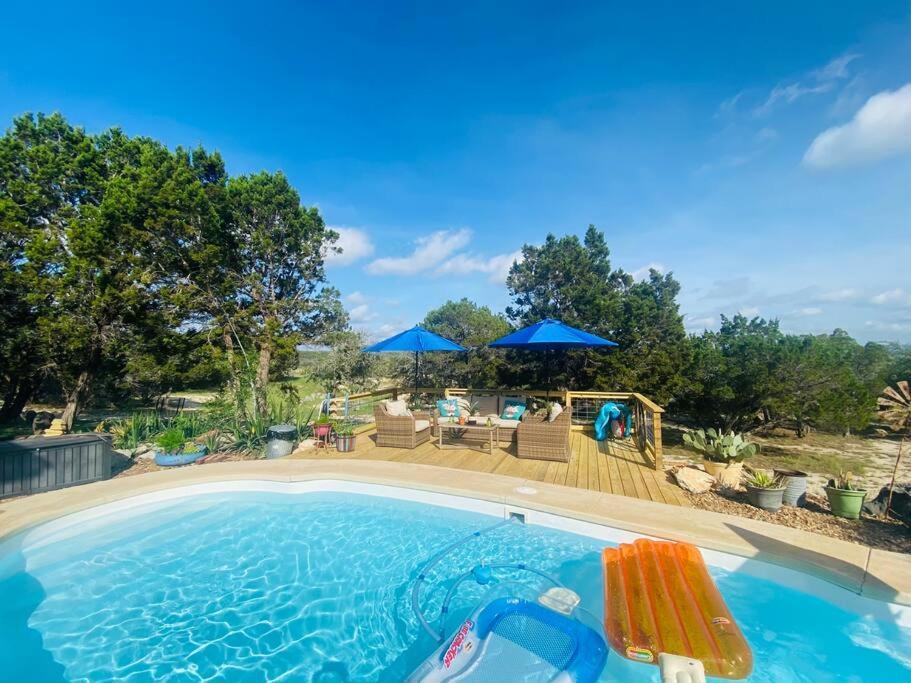 Cottage With Hot Tub And Pool Bandera, Tx. Εξωτερικό φωτογραφία